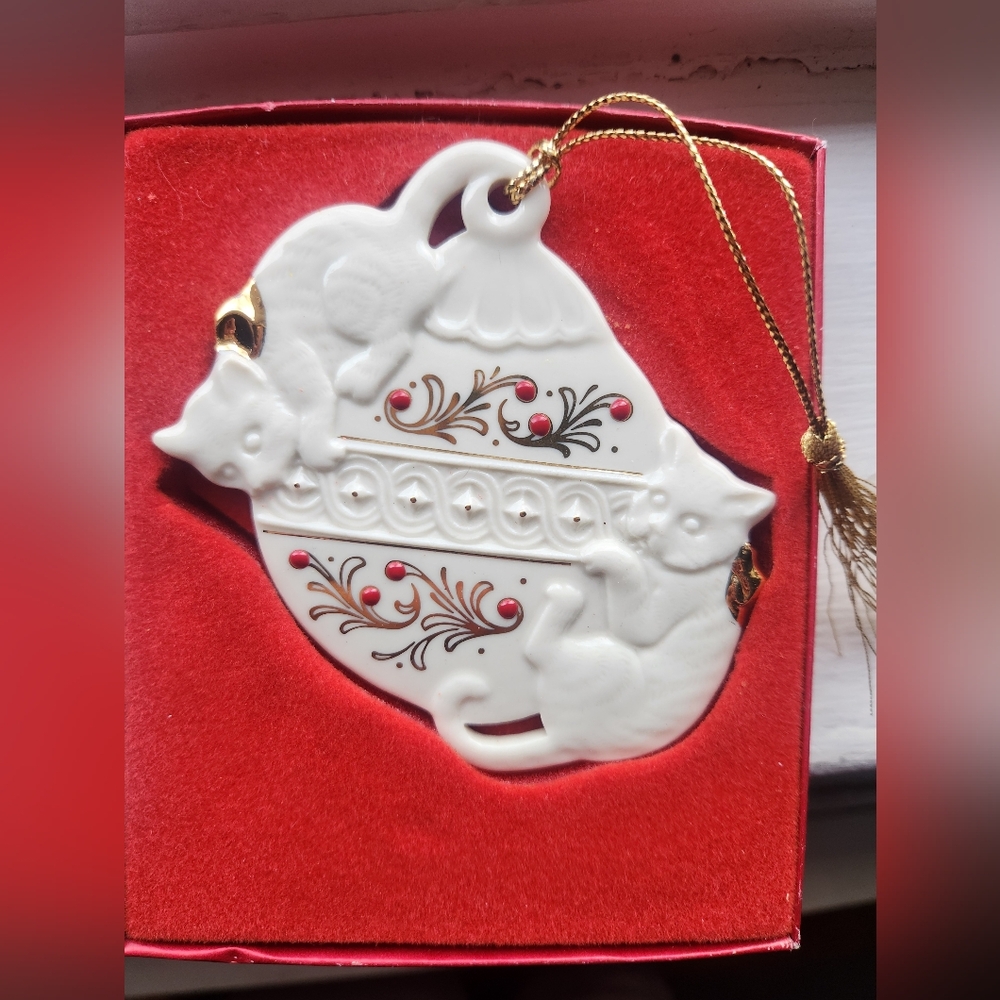 Lenox Mischief Kittens Ornament